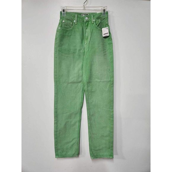 Free People We The Fre The Pacifica High Rise Straight Leg Jeans Size 24. B19 - Picture 3 of 7